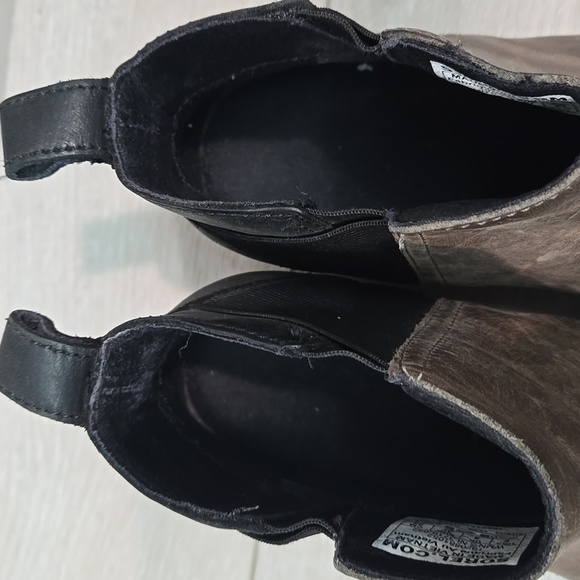 Sorel Women Emelie Chealse Leather Ankle Boots Shoes Sz 6 - Picture 5 of 12